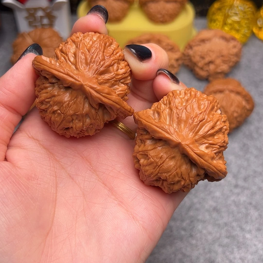 把件文玩核桃毕业精品精配金麒麟47全品克重50.9