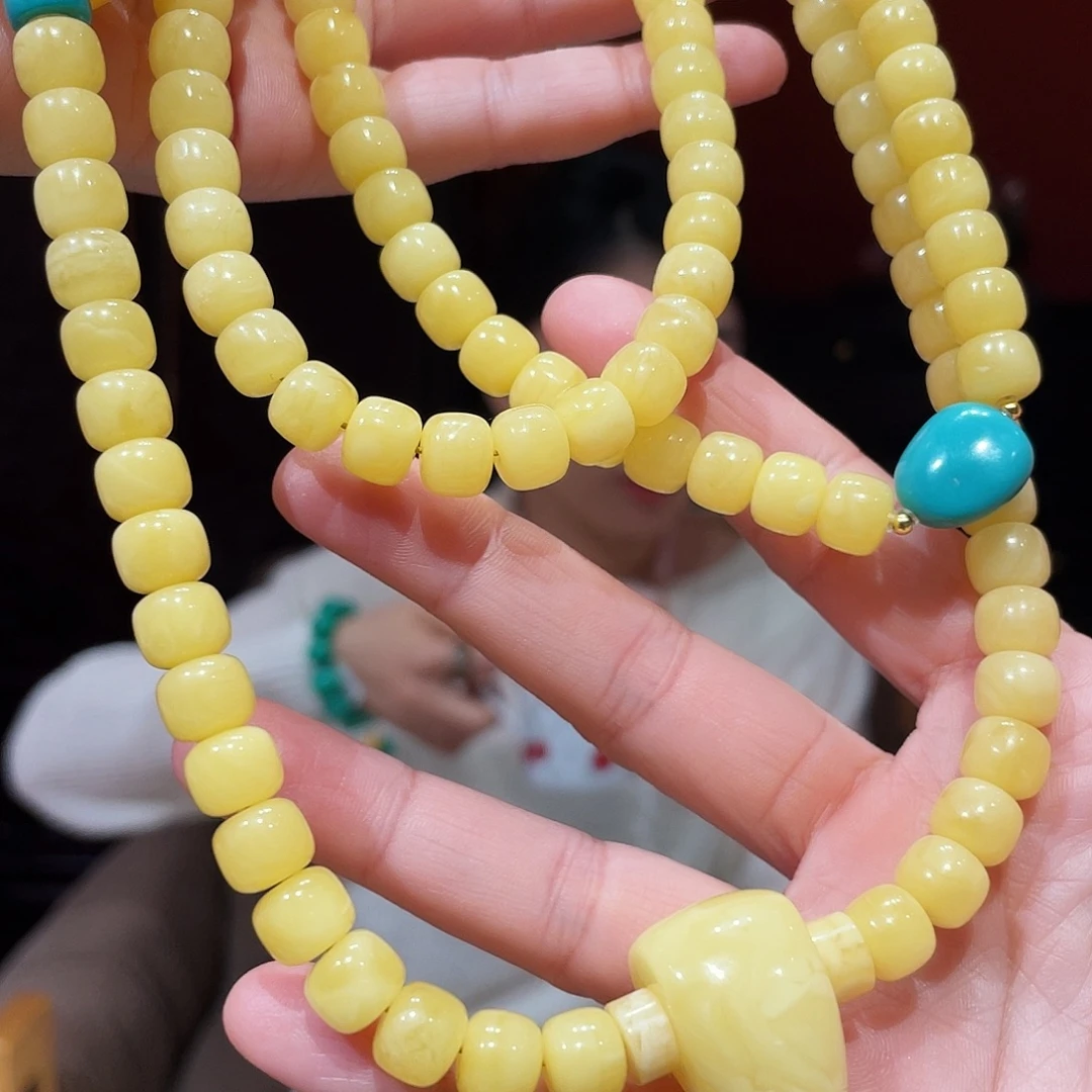 蜜蜡未镶嵌手链蜜蜡