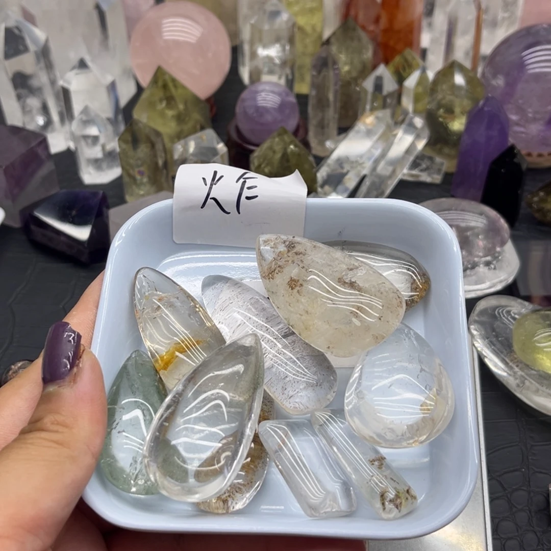 ****芊未镶嵌珠宝半成品水晶104