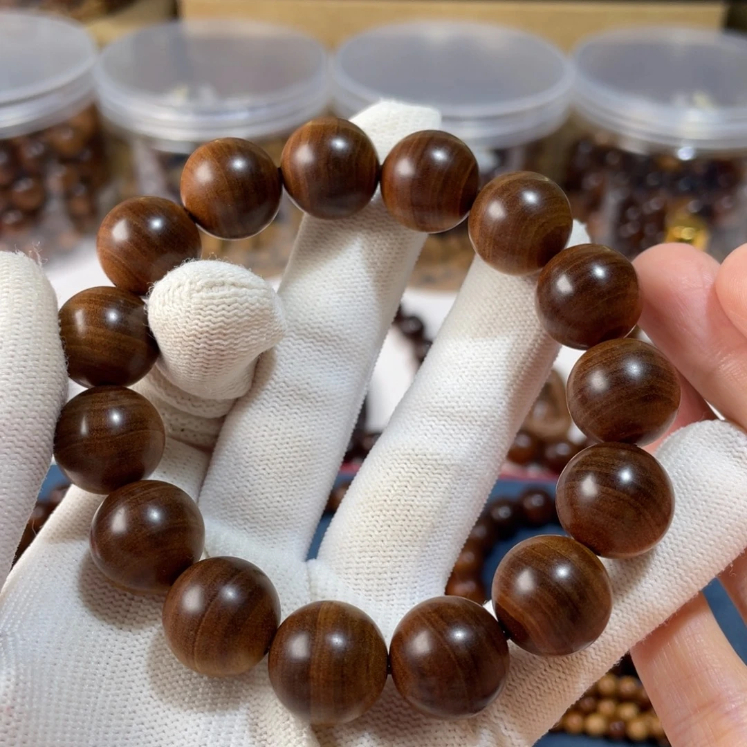 檀香木手串/手链印度老山檀香焦糖香1.5