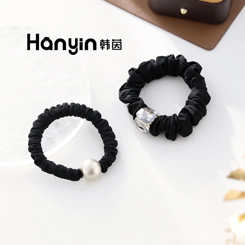 2个装/百搭ins优雅高弹力简约韩版时尚少女发圈