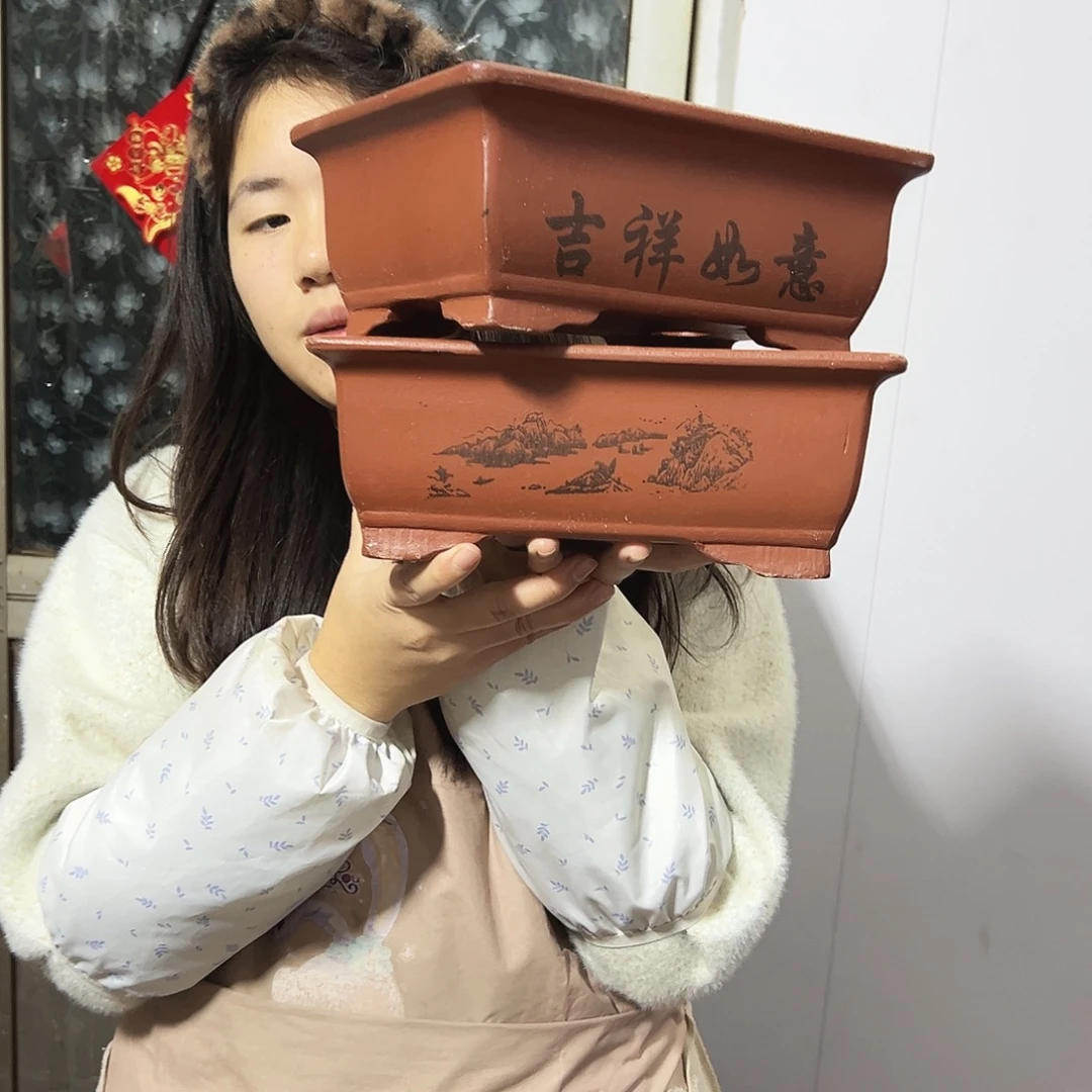 26+26红马槽花盆花盆