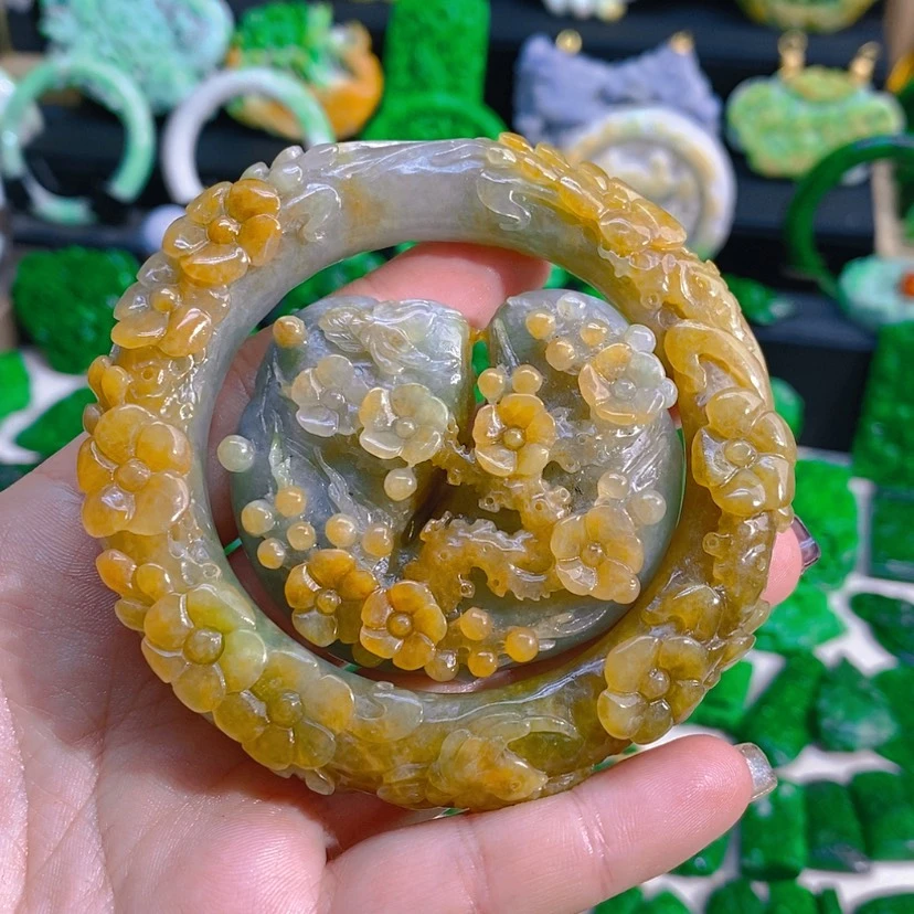 【闪购商品】翡翠手镯未镶嵌手镯套装