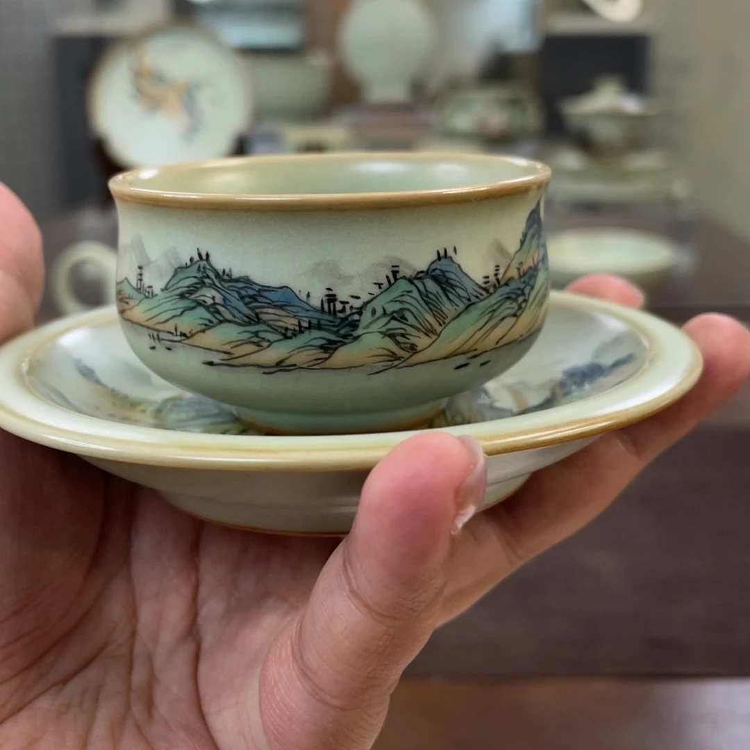 周泽堂。余秀华。千里江山图