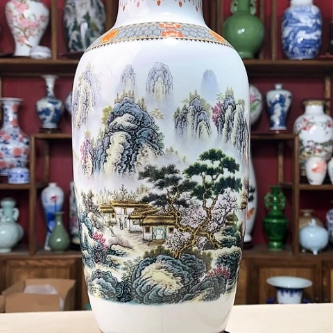 瓶景德镇陶瓷艺术品