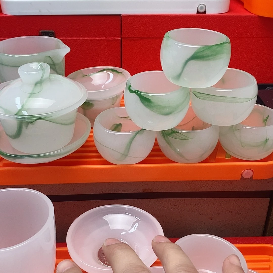 杯高端琉璃茶具 无礼盒