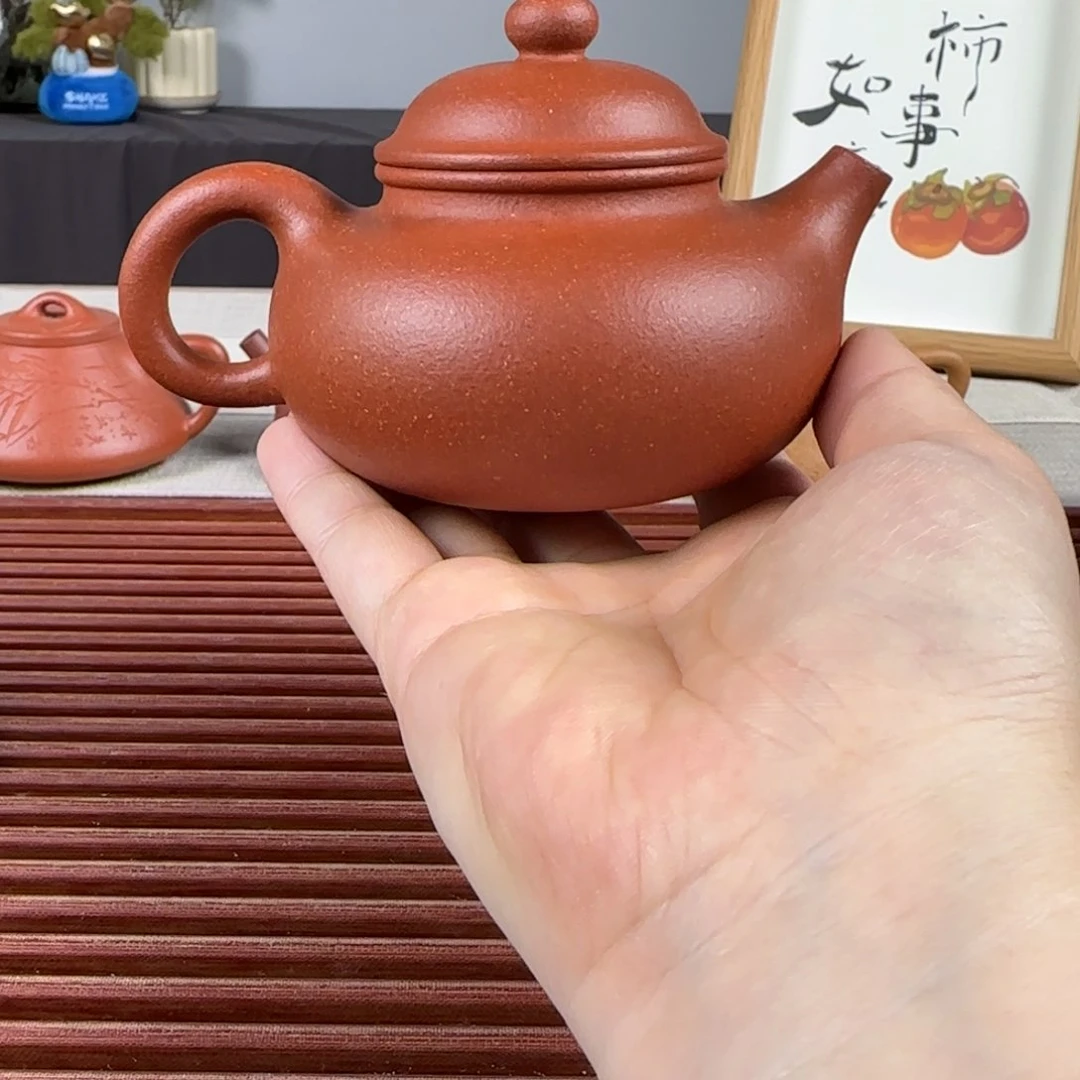 茶壶紫砂微瑕容天