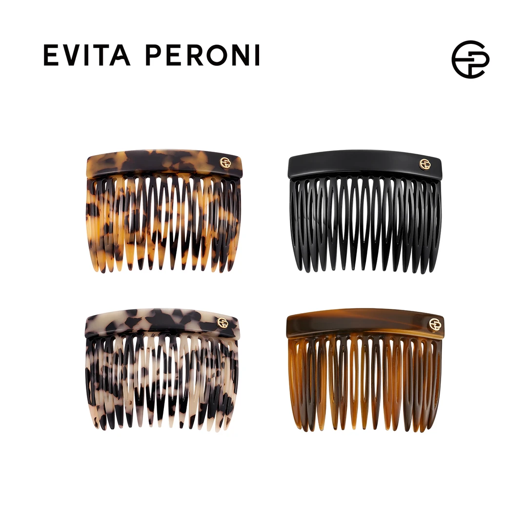 Evita Peroni/依慧达醋酸板材倒插梳气质简约百搭韩式ZB