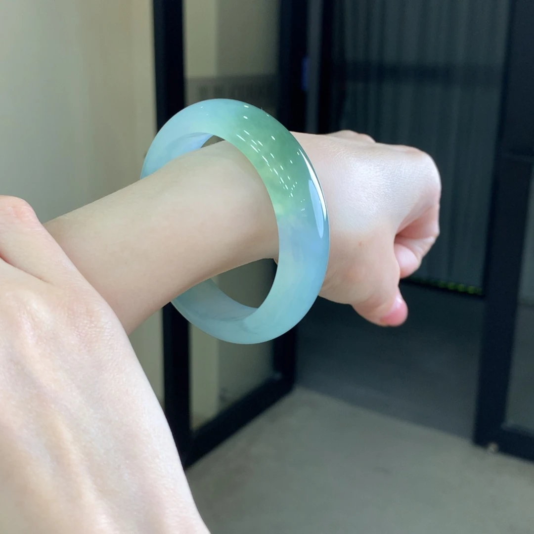 未镶嵌手镯翡翠Y**i不退不换