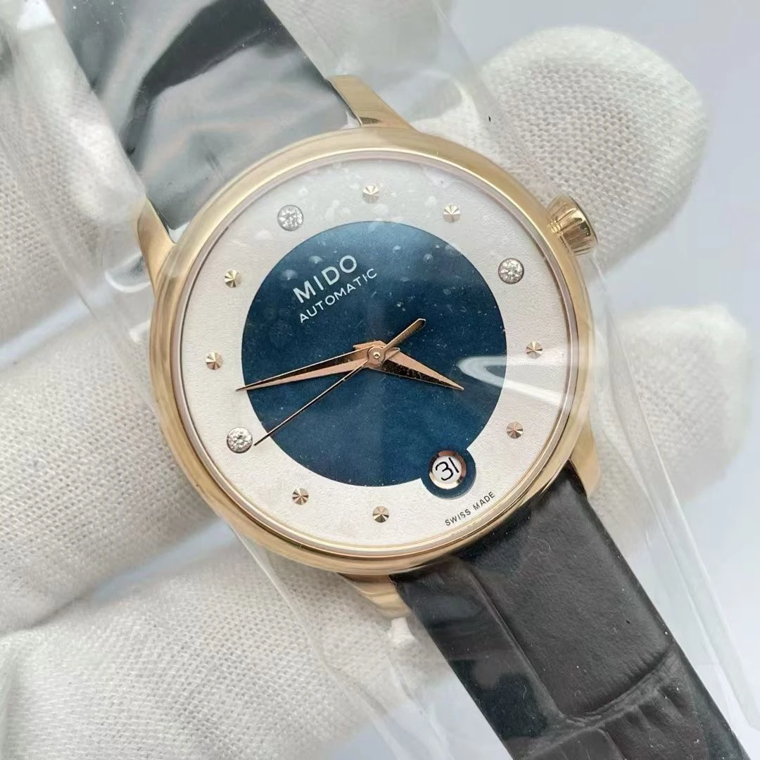 全新未使用 Mido/美度 贝伦赛丽/25全套/M039.2076.106.01/33mm