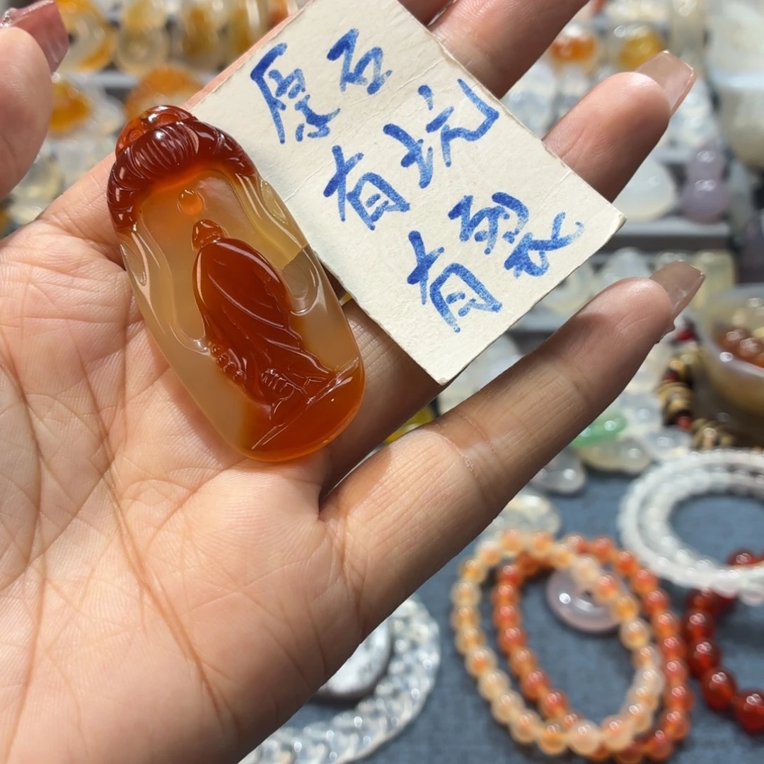 玛瑙/玉髓未镶嵌吊坠(不含链)