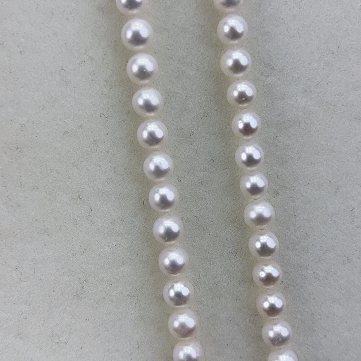 淡水珍珠颈饰银S925镶嵌➕6.7