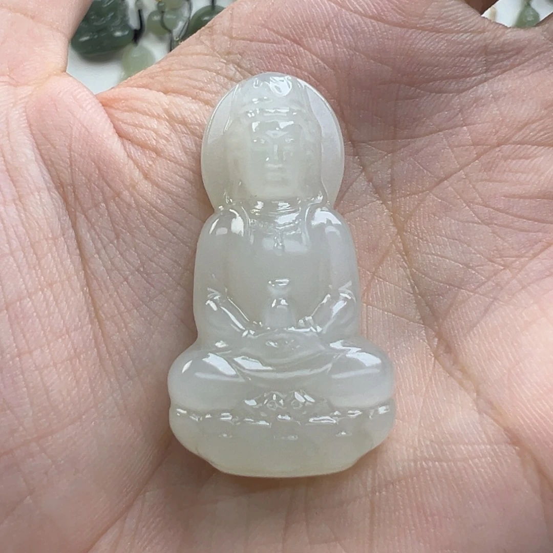 撒***拉颈饰未镶嵌和田玉