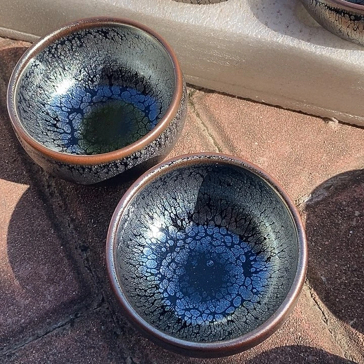 尼***Q茶盏建盏油滴禅定两个