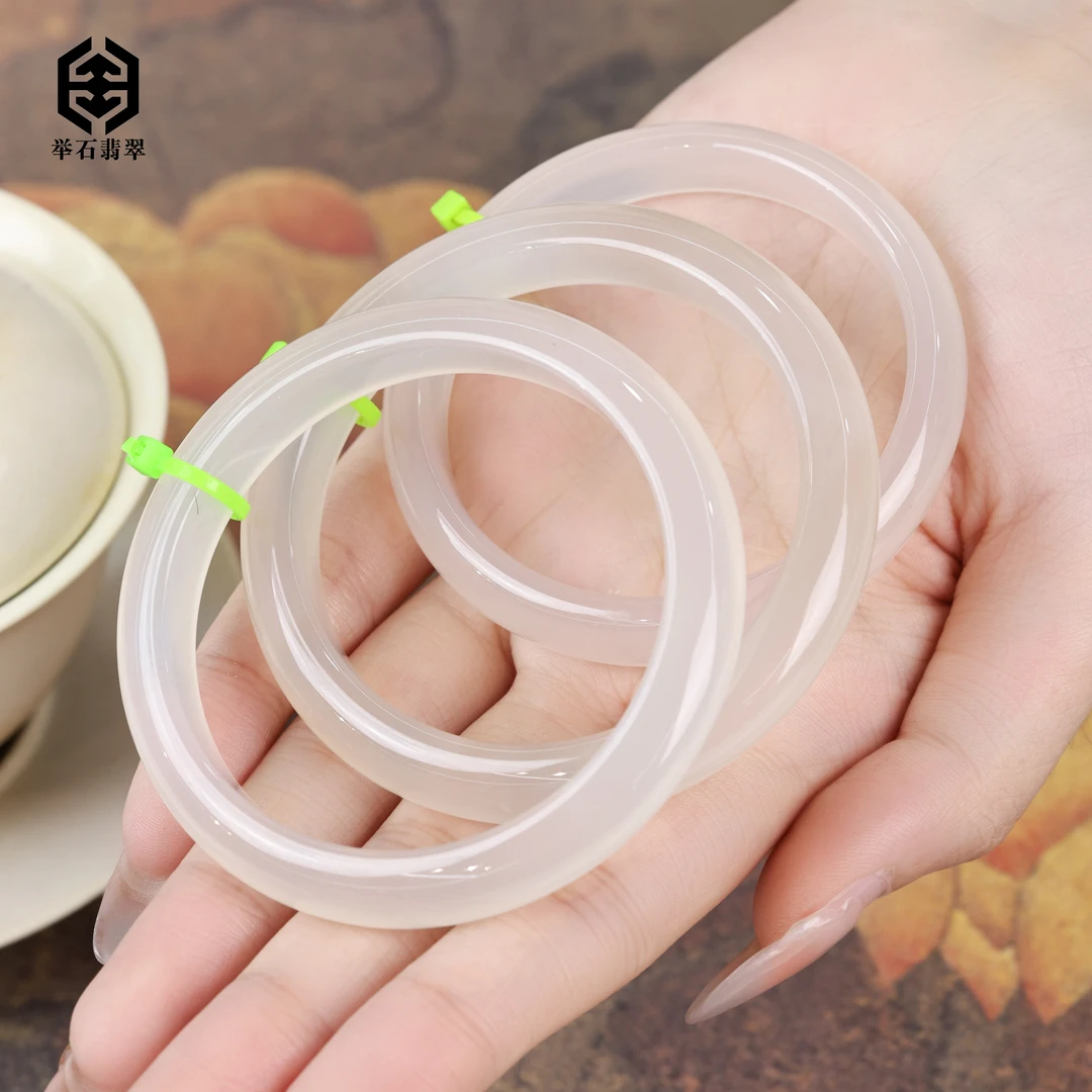 【举石臻品】TH0525-222-87玛瑙手镯（一件/多样性发/圈口自选）Z