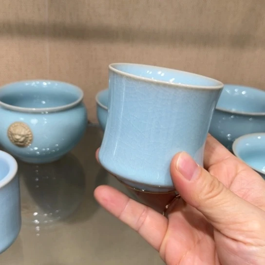 瓷片大宋名窑汝瓷茶具