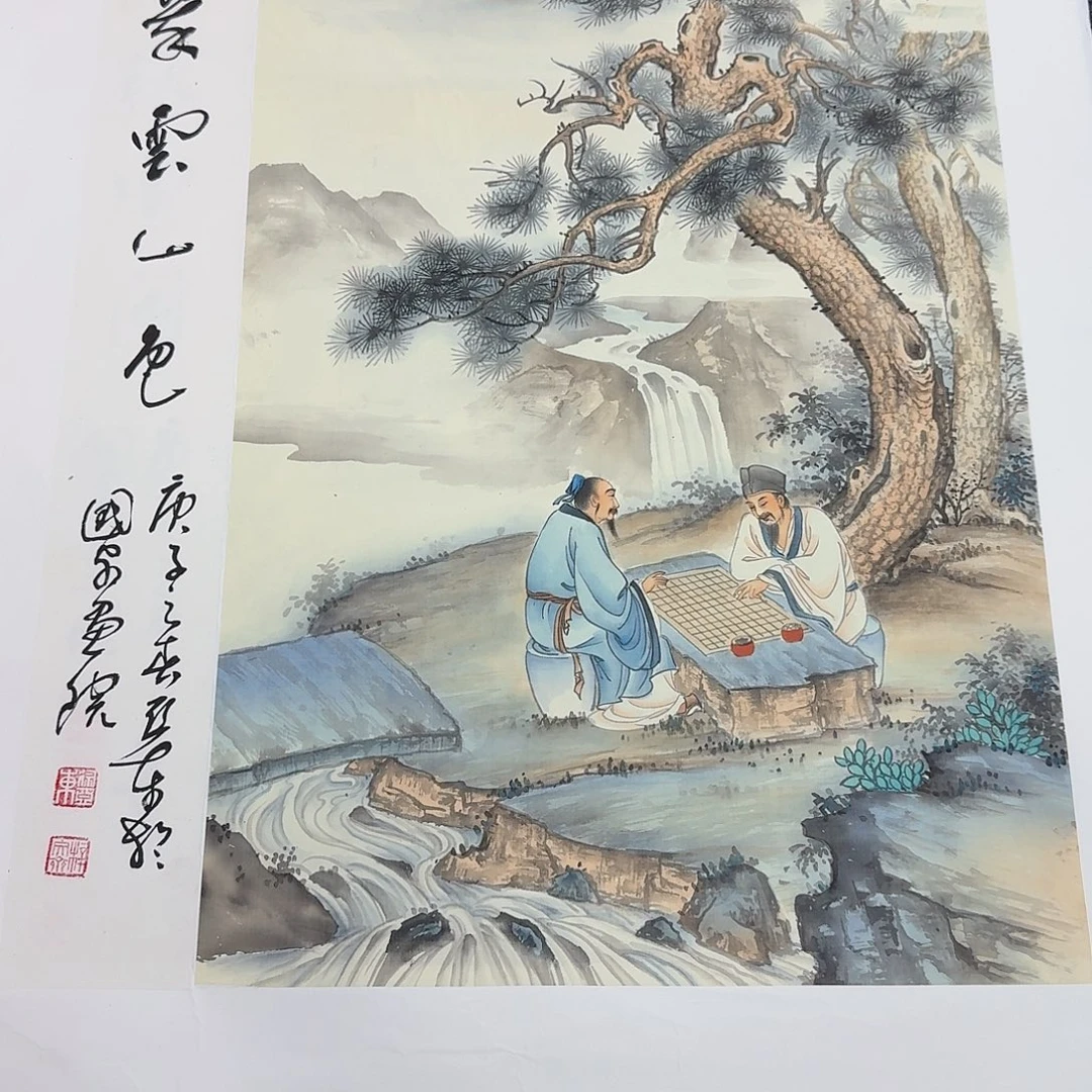国画多次参加国内外大型