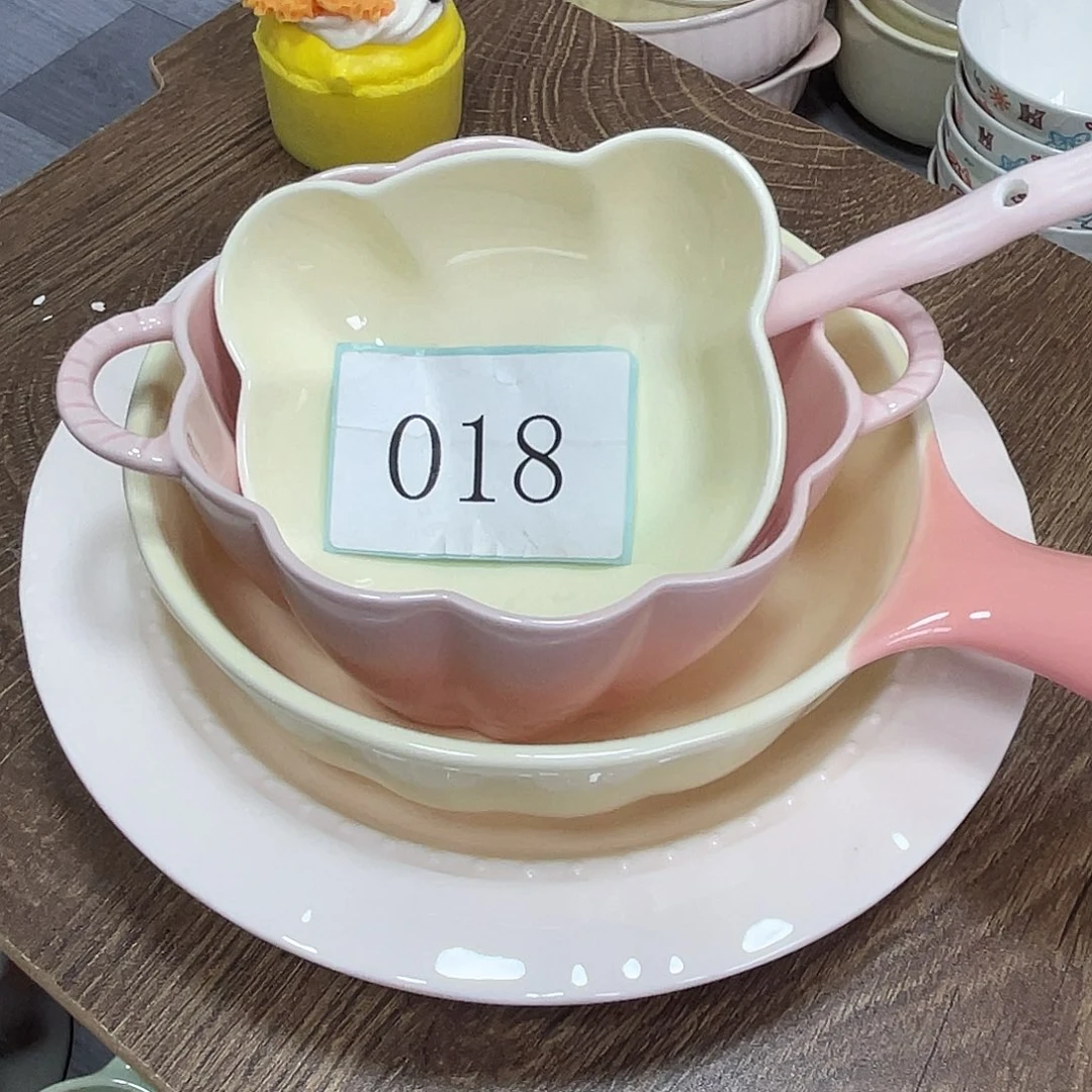 瓷微微瑕陶瓷餐具018