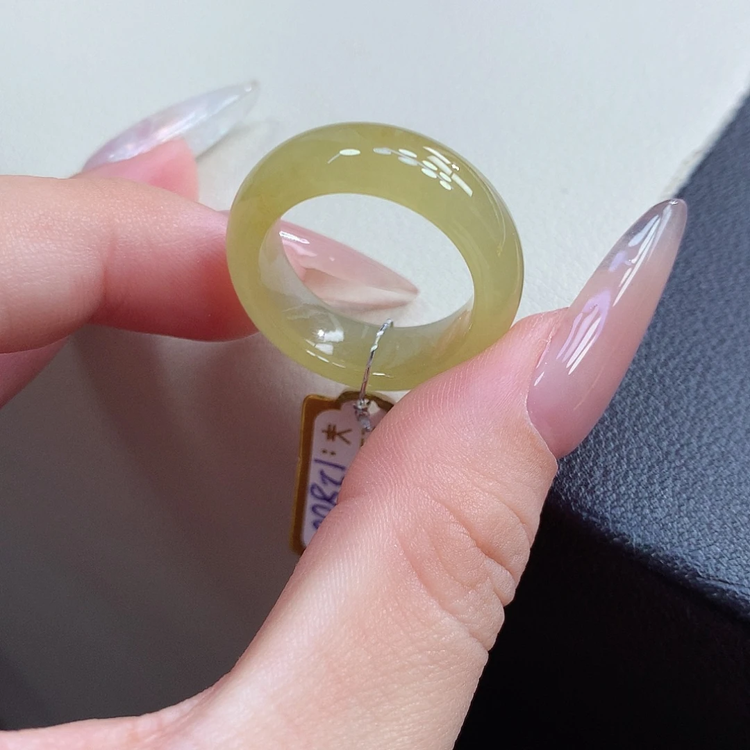 翡翠未镶嵌戒指16-17号