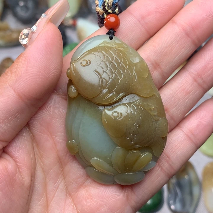 和田玉挂件未镶嵌