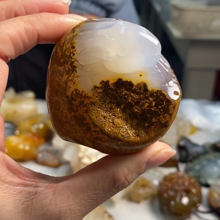 玛瑙/玉髓吊坠(不含链)未镶嵌