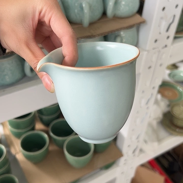 云间青瓷龙泉小米茶器