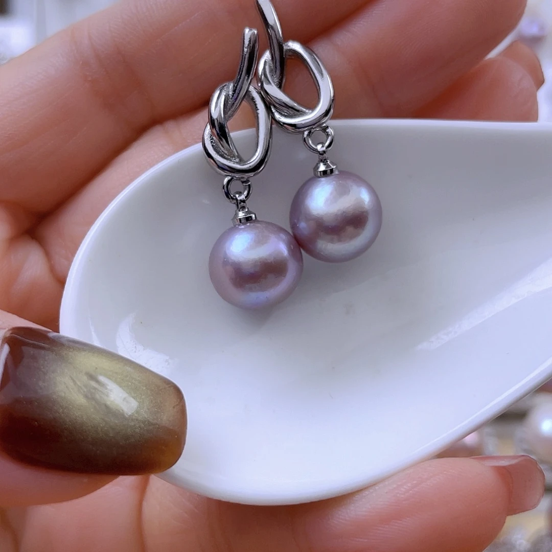 未镶嵌淡水珍珠耳饰