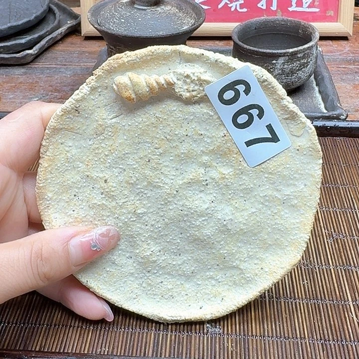 纯手工制作粗陶茶具