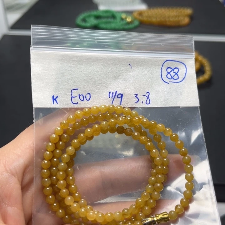 未镶嵌定制翡翠美*项链
