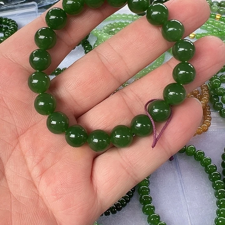 和田玉(碧玉)未镶嵌项圈