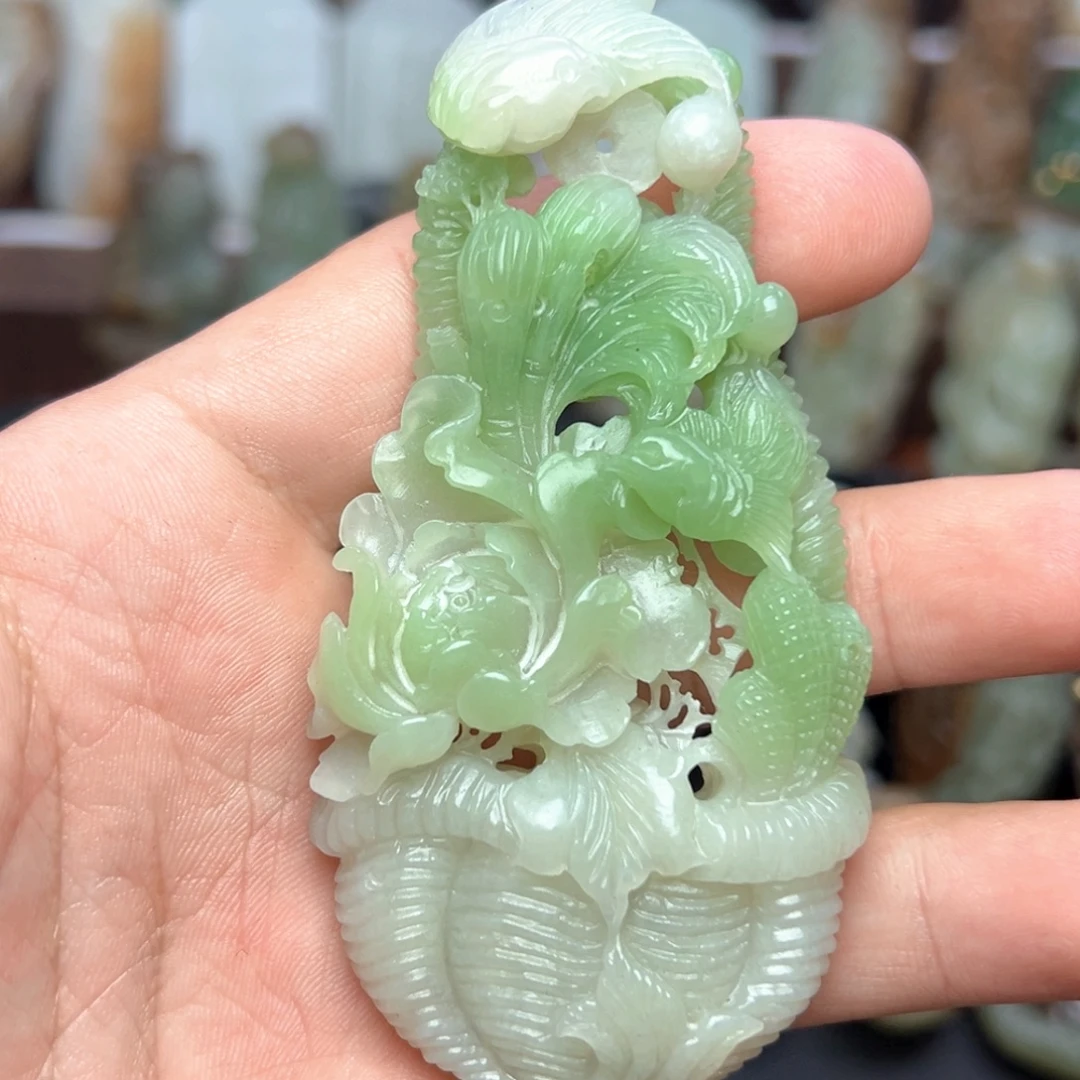 和田玉未镶嵌摆件