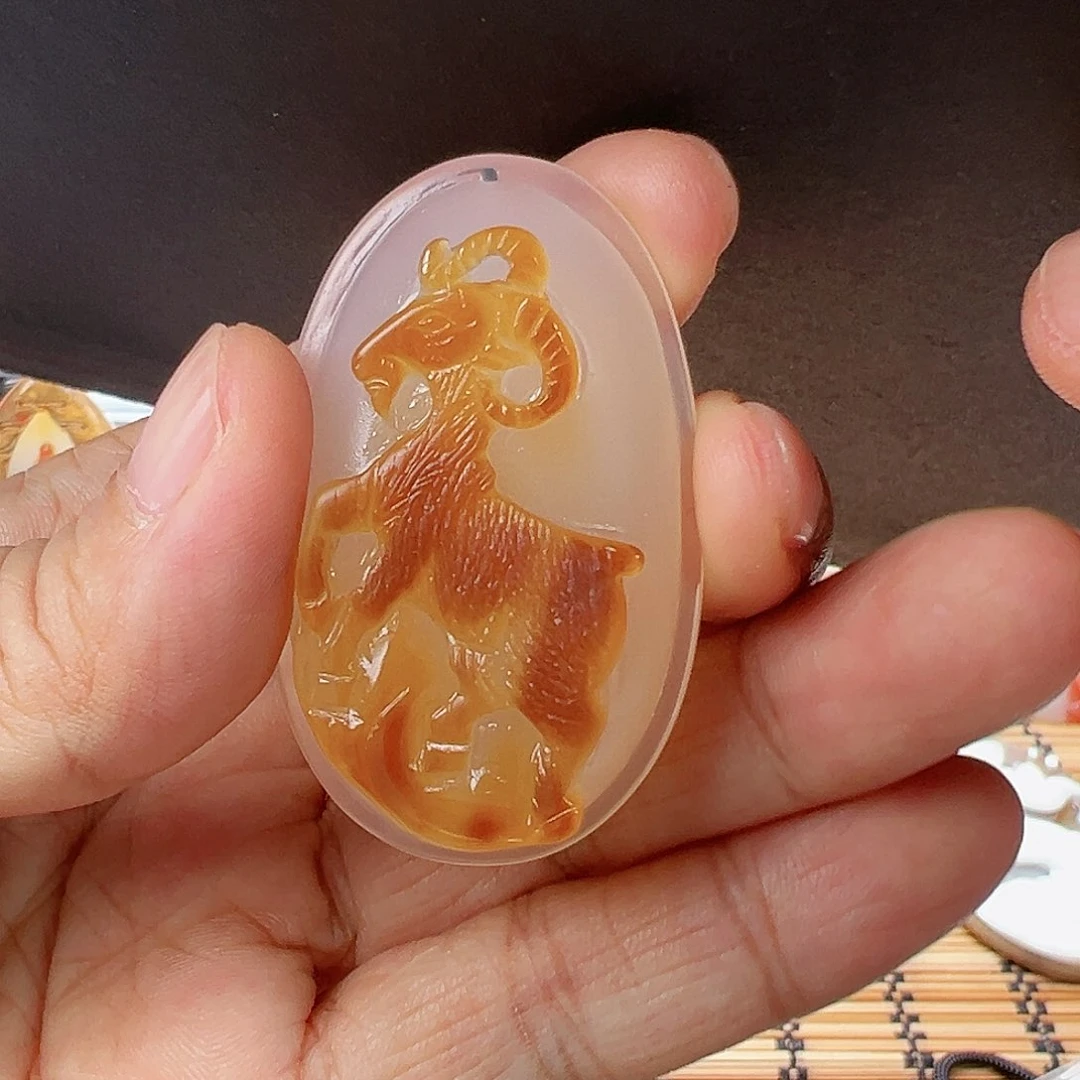 未镶嵌玛瑙/玉髓珠宝半成品