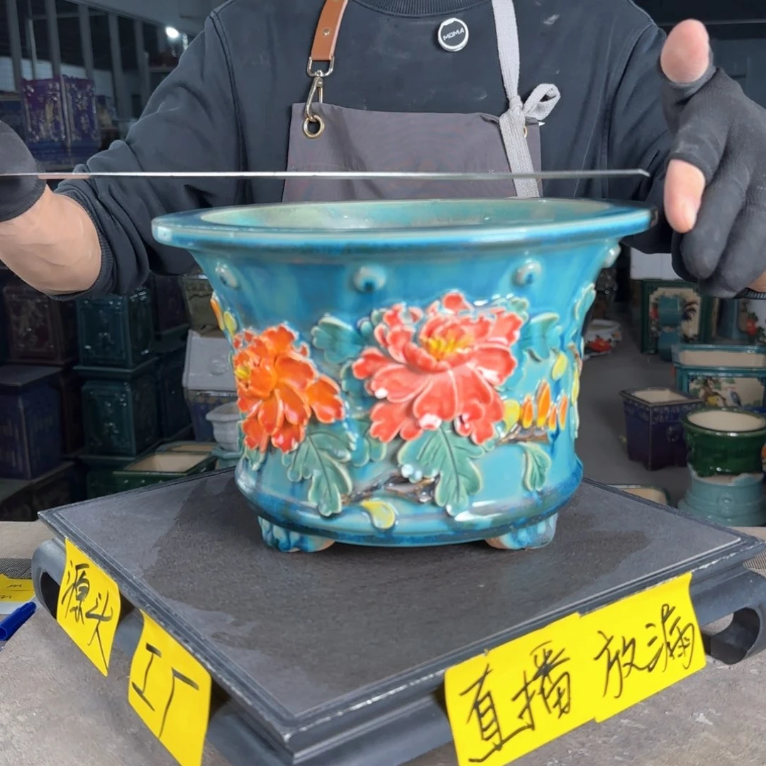 一风堂石湾花盆。