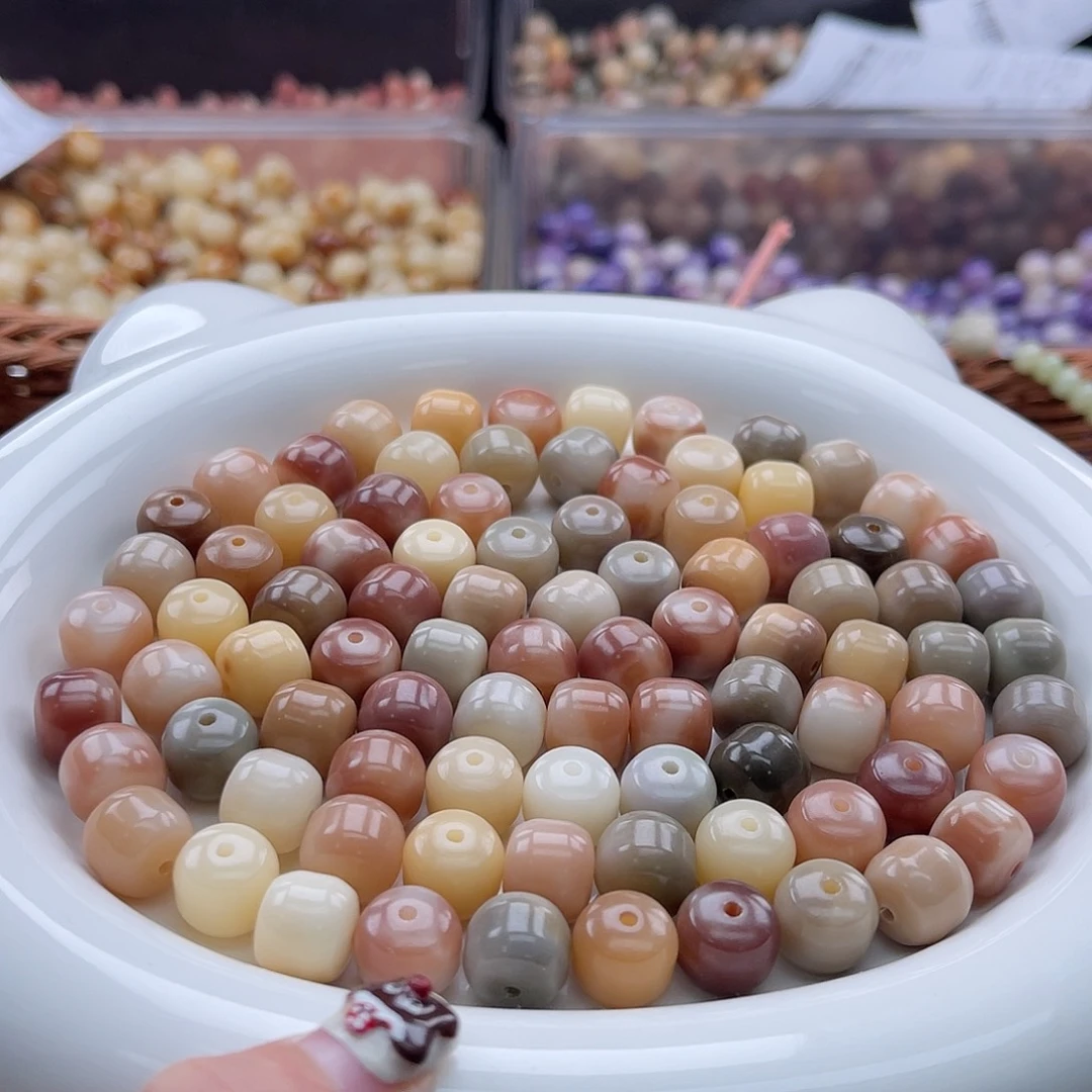 白玉菩提吊坠C/12mm/60颗