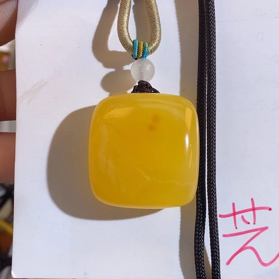 定制琥珀定制蜜蜡未镶嵌蜜蜡吊坠