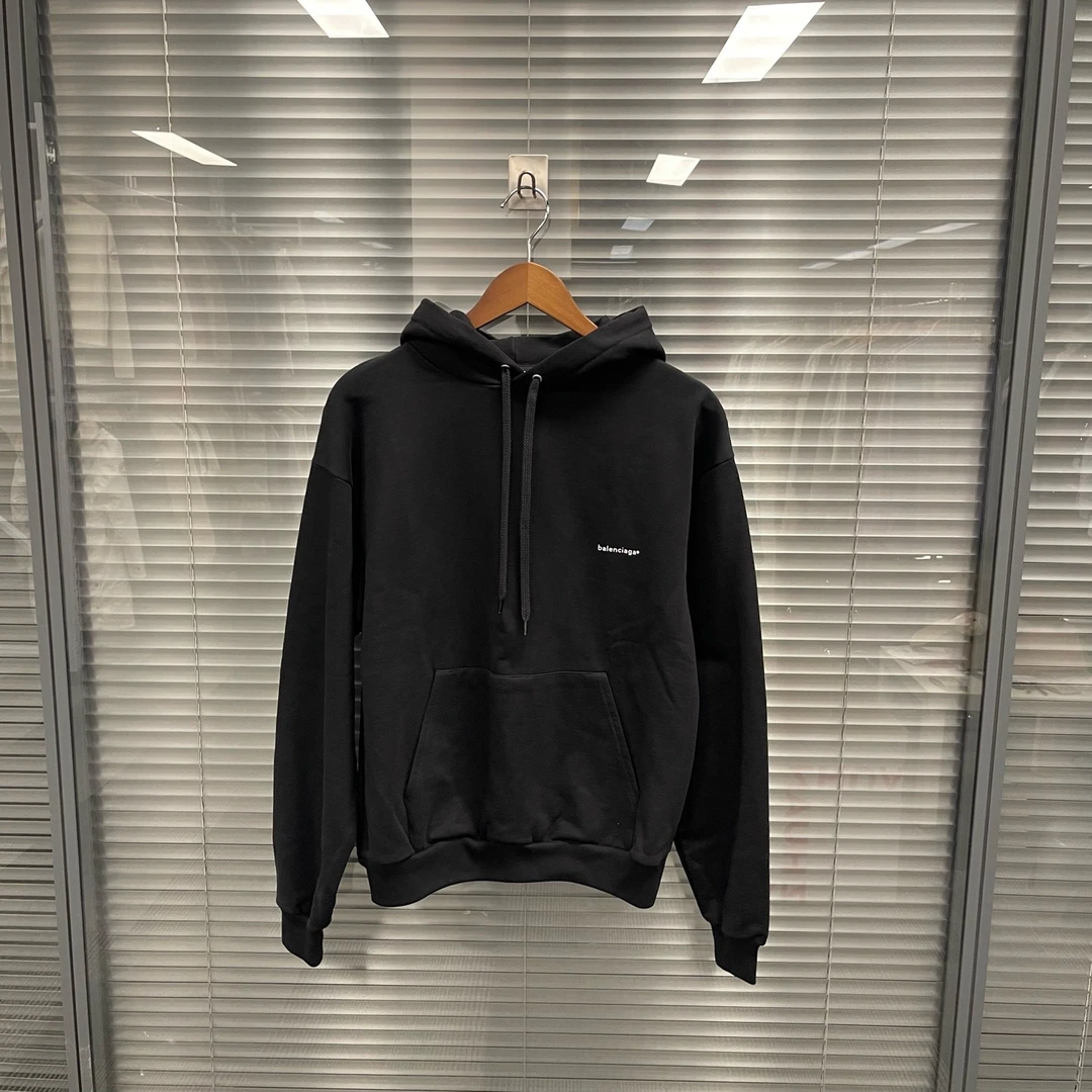 99新 Balenciaga/巴黎世家 胸前小邮箱logo卫衣 s码 #10146