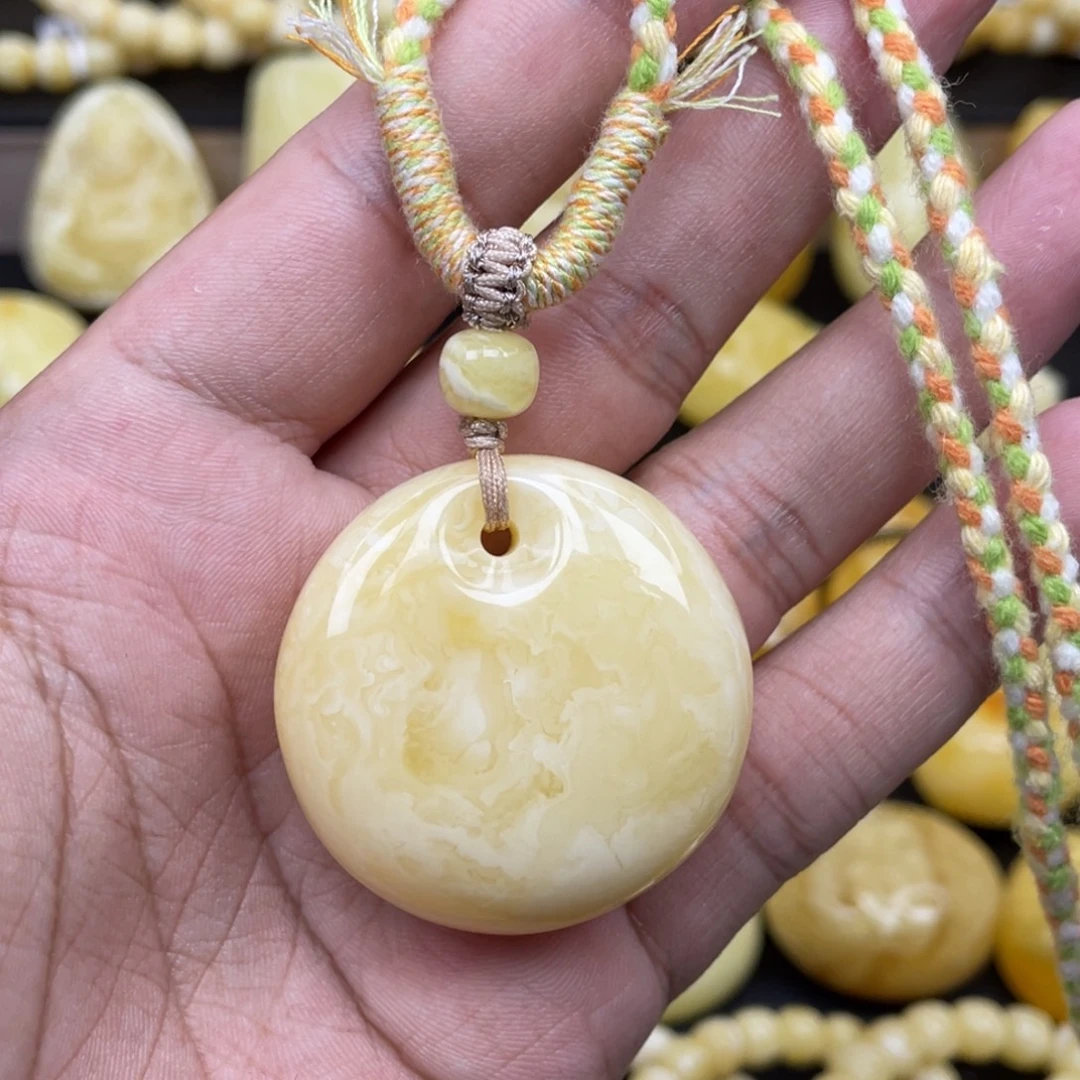 琥珀未镶嵌裸石琥珀蜜蜡