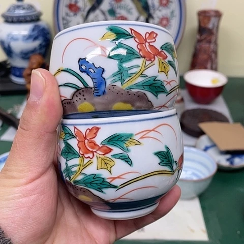 【闪购商品】碟中古工艺品回流瓷器