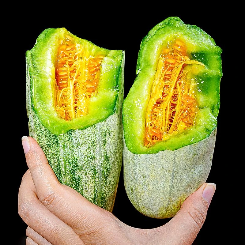 【产地直发】正宗山东头茬羊角蜜甜瓜蜜瓜香瓜博洋当季水果甜蜜