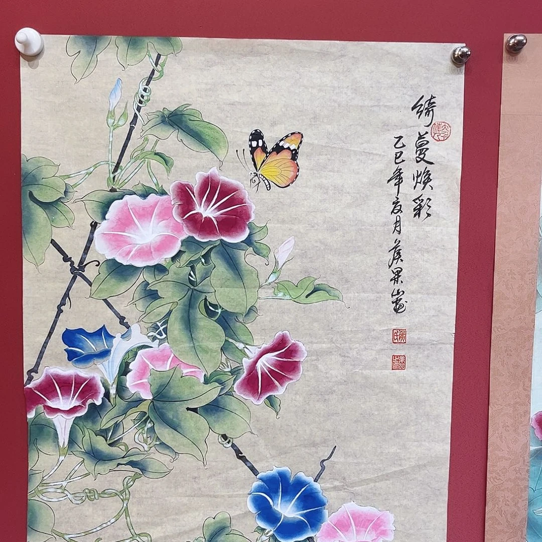 国画侯果山老师国画作品月