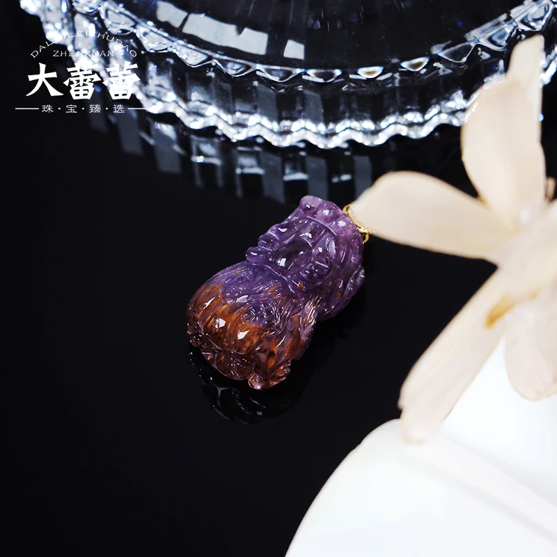 18k大满金牙金多多吞金兽吊坠-多样性发其一