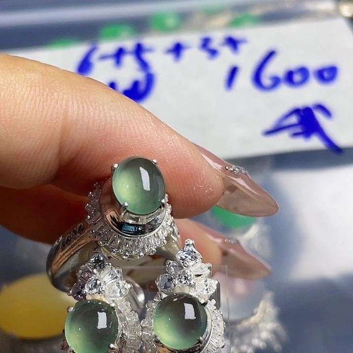 我***8定制翡翠未镶嵌3456789