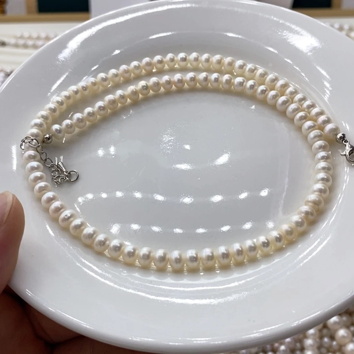 【闪购商品】淡水珍珠合金颈饰