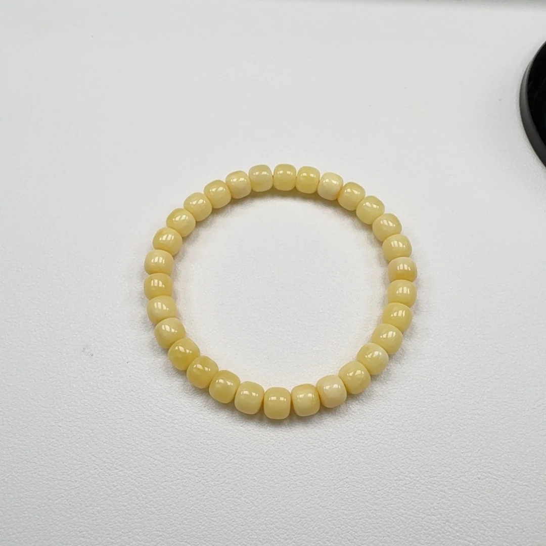 手链琥珀未镶嵌8mm精工老型