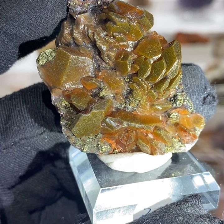 石材棕色铜方解花