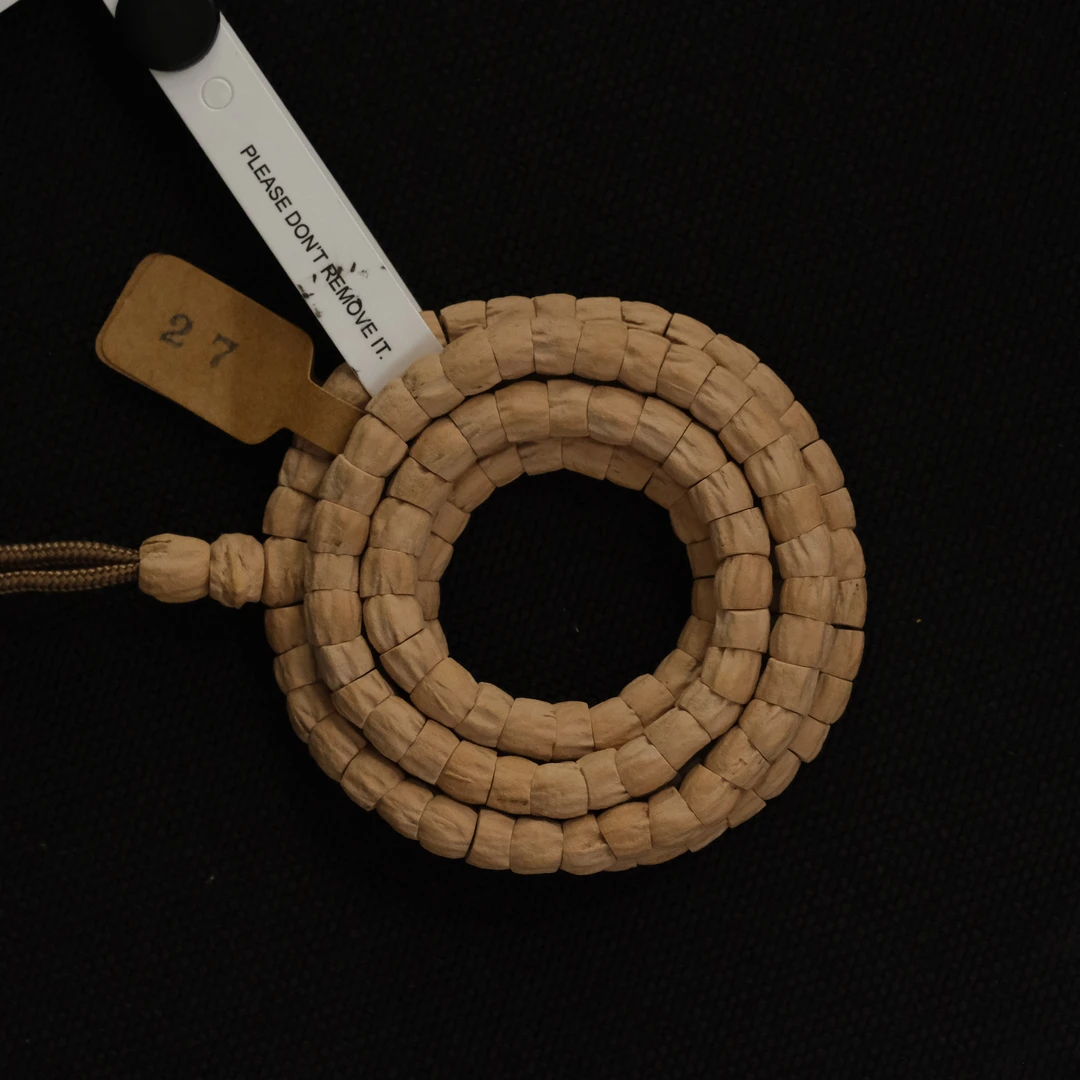 微尘柏香【27斜切顺】热振百香籽文玩手串柏香籽菩提佛珠