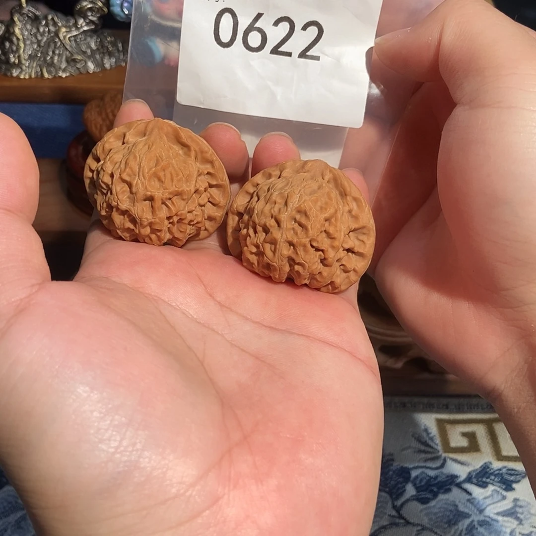 文玩核桃把件43宫灯0622