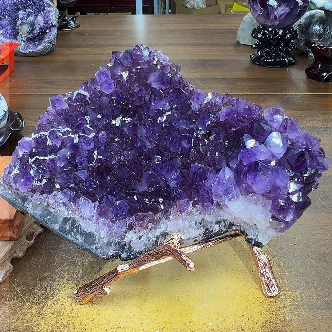 紫晶摆件未镶嵌福利