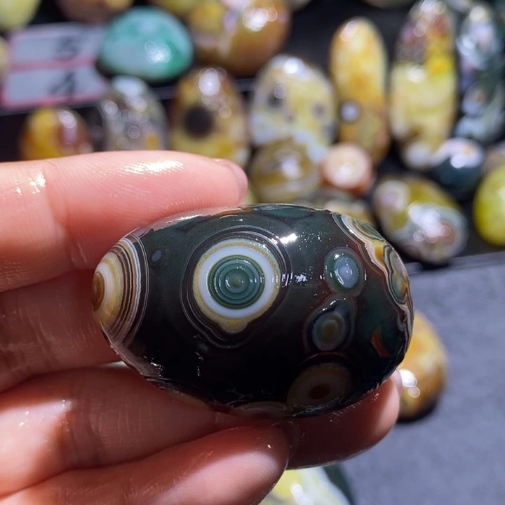 玛瑙/玉髓未镶嵌吊坠(不含链)124