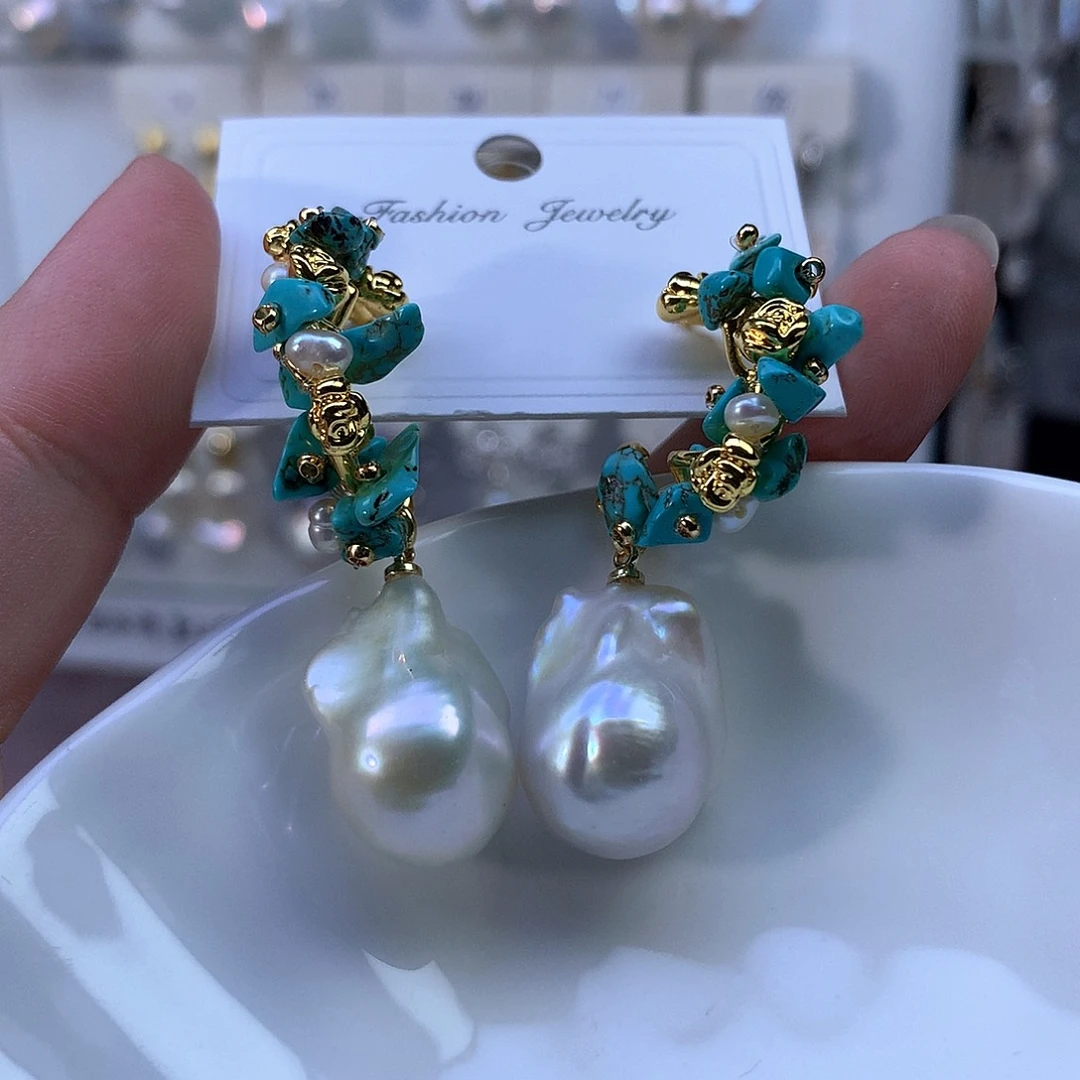 耳饰淡水珍珠合金特价3797